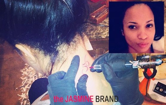 [Photos] Did Karrine Steffans Get A Tattoo Dedicated to Lil Wayne?
