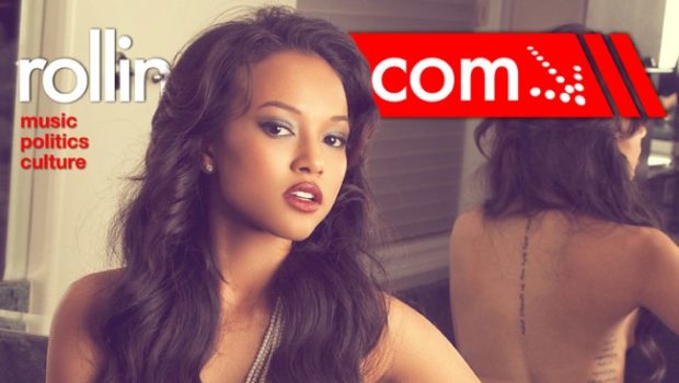 Karrueche Takes Her Clothes Off for ‘Rolling Out’, Comments on Rihanna’s ‘Birthday Cake’ Diss