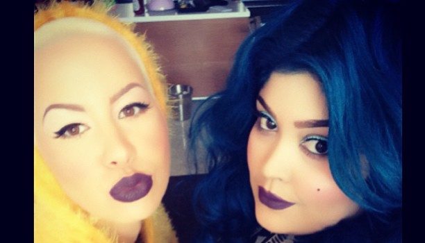 Who is Priscilla Ono: Meet Amber Rose’s Blue Haired, MUA BFF