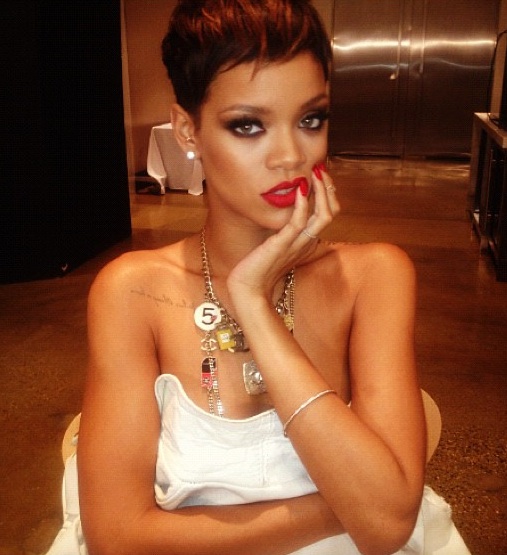Rihanna Releases Photos of Secret Ad Campaign