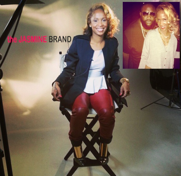 [Pix] Rick Ross’ Girlfriend, Shateria, Goes On NYC ‘Front Row’ Press Tour