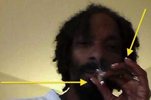 Haute or Hot A** Mess: Snoop Rocks French Tip Nails + Celebrity Stalking