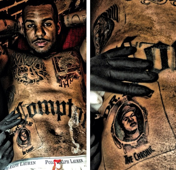 The Game Gets The Chronic Tatted On His Stomach + Joe Budden Gets Mushy Over Kaylin Garcia