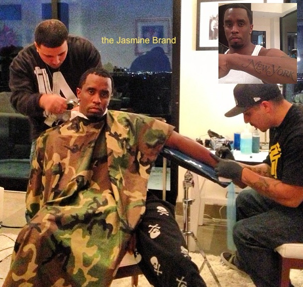 Celebrity Ink: Diddy Tattoos The City That Never Sleeps On His Forearm