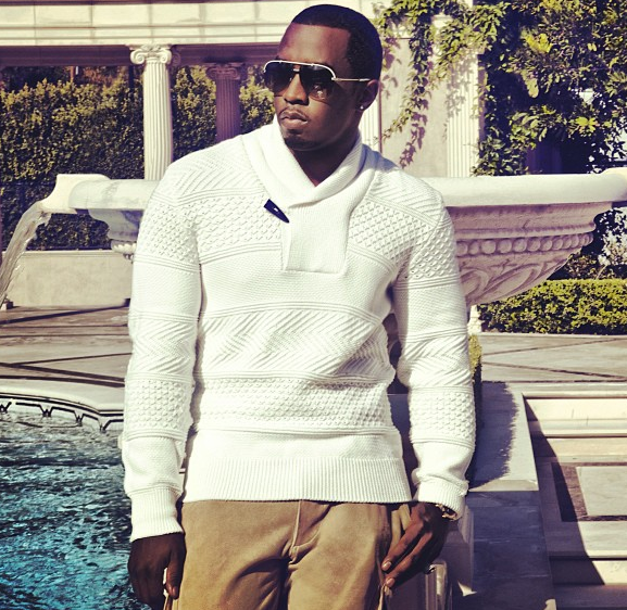 diddy-sean john instagram fashion show 2013-the jasmine brand