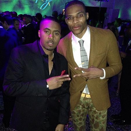 nas-russell westbrook-michael jordan 50th birthday party-all star weekend-the jasmine brand