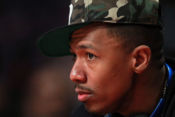 nick cannon-courtside-nba all star game 2013-the jasmine brand