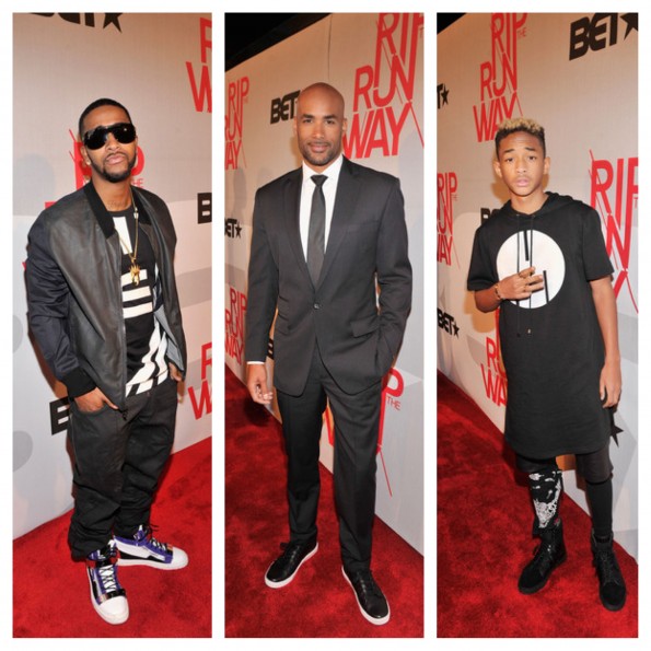 omarion-boris kodjoe-jaden smith-rip the runway 2013-the jasmine brand