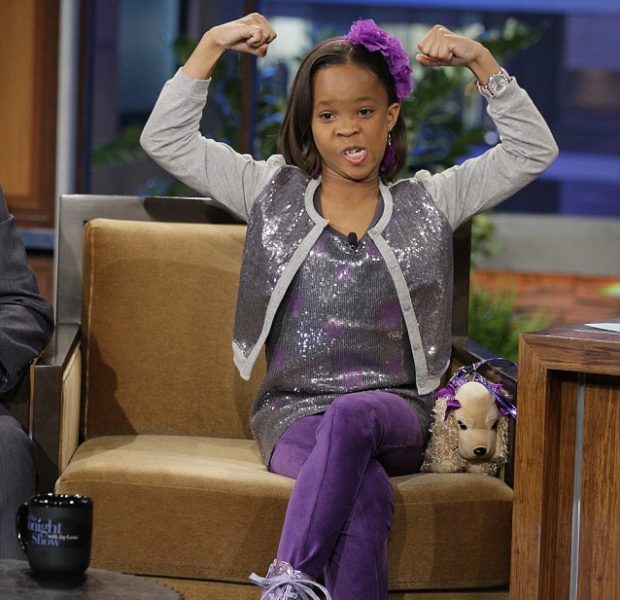 Quvenzhané Wallis Shines on Jay Leno, Ice Cube Hits LAX + Evelyn Lozada’s Daughter Does Vibe
