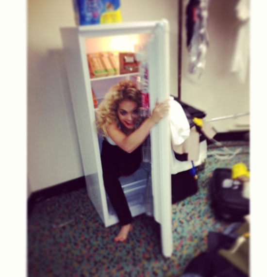 Rita Ora Plays in the Fridge (Literally) + Kanye West Announces London Show