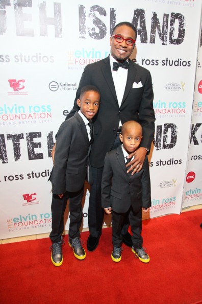 Elvin  Ross with his children[1]_thejasminebrand