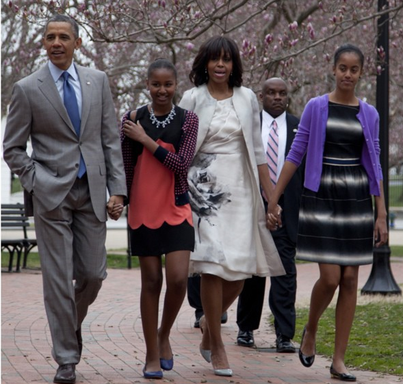 Easter Fun! The Obama’s, Diddy, Mariah Carey & More Celebs Serve Sunday’s Best Fashion, Tricked Out Easter Eggs & Family Time