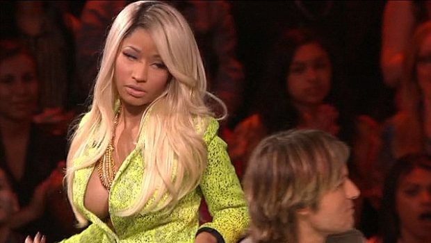 [WATCH] Nicki Minaj Gets Pissy At American Idol Results, Almost Walks Off Stage
