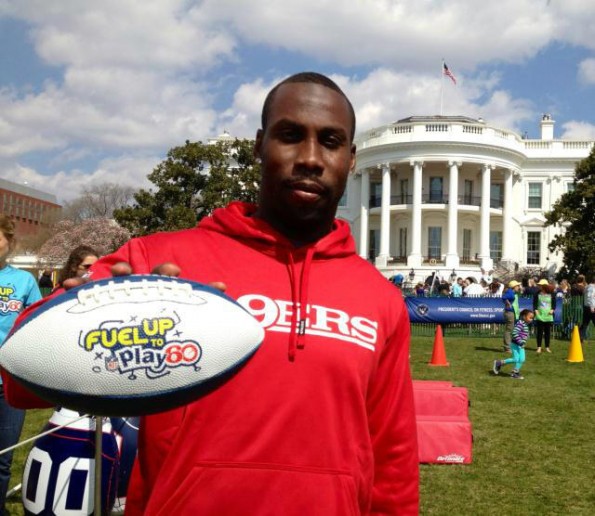 49ers-anquan boldiin-easter egg roll 2013-the jasmine brand