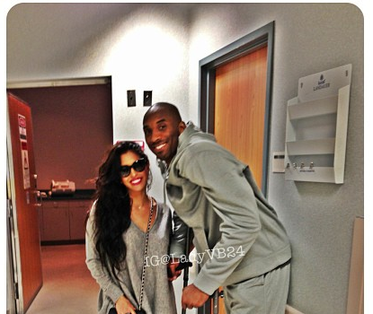 Kobe Bryant Officially Out, Snaps Photos Before Surgery + Vanessa Updates Instagram Fans