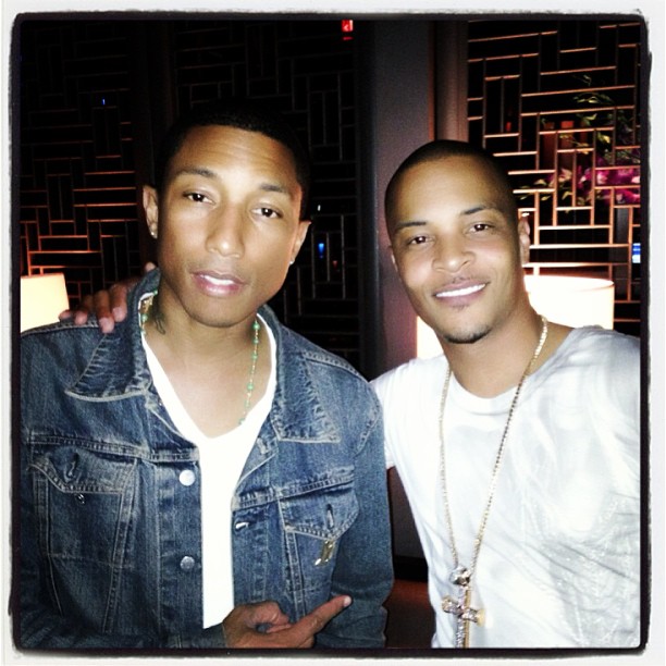 TI and Pharell 40th birthday party-the jasmine brand