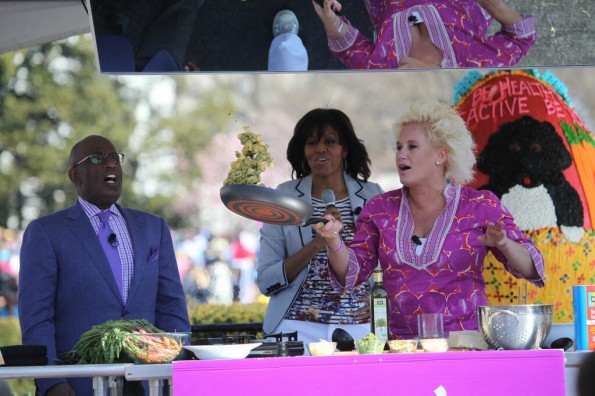 al roker-flotus-chef anne burrell-easter egg roll-the jasmine brand