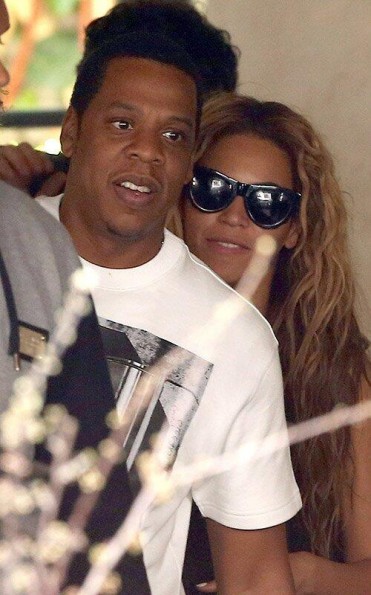 beyonce-jayz-lunch in paris-the jasmine brand