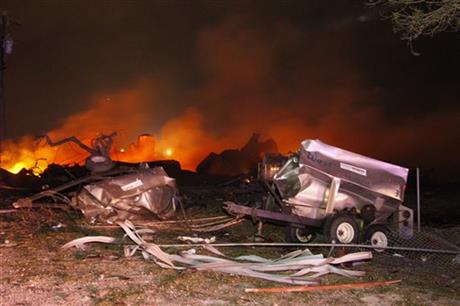 Fertilizer Explosion Shakes Small Texas Town, 5 to 15 People Estimated to Have Died