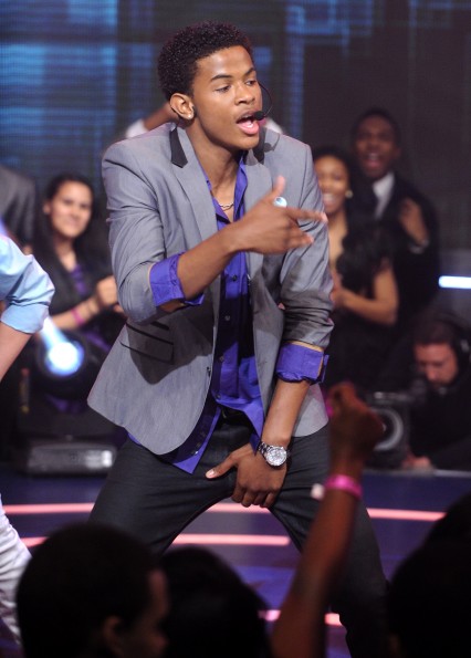 Trevor Jackson at 106 & Park, May 24, 2013. (photo: John Ricard / BET)