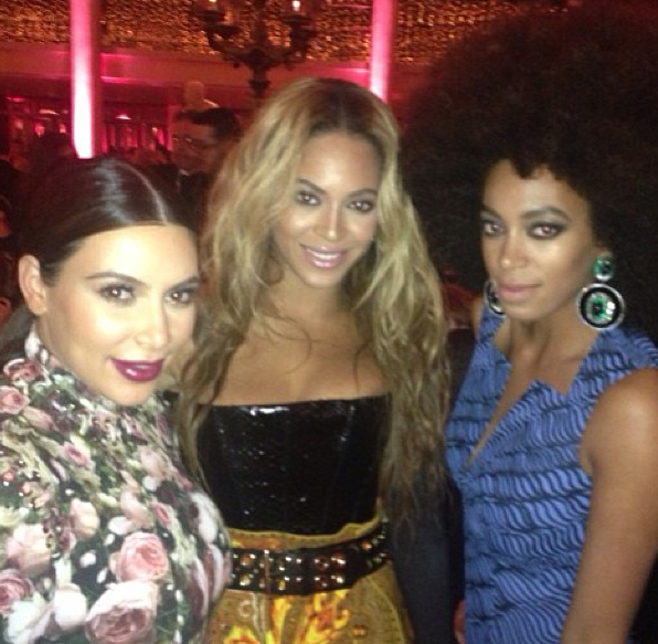 [Photos] Met Gala Left-Overs: Kim Kardashian, Chanel Iman, Chris Brown Get Instagram Happy