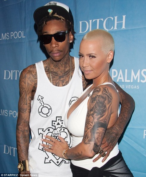 amber rose-wiz khalifa-palms-las vegas-memorial day weekend-the jasmine brand