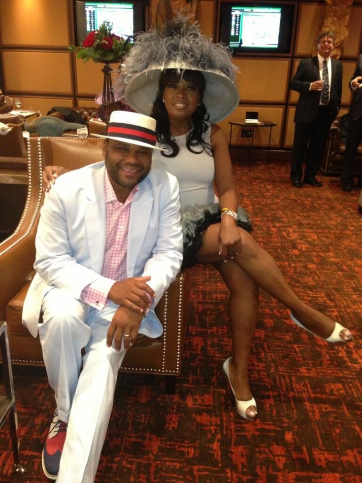 anthony anderson-star jones-kentucky derby-the jasmine brand