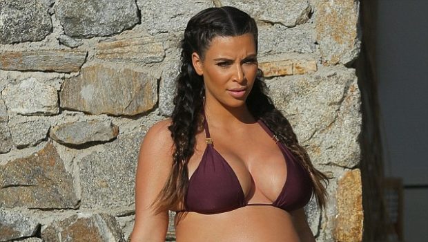 Spotted.Stalked.Scene: Kim Kardashian Shows Pregnant Skin, Nicki Minaj Shoots ‘The Other Woman’ + More Celeb Stalking