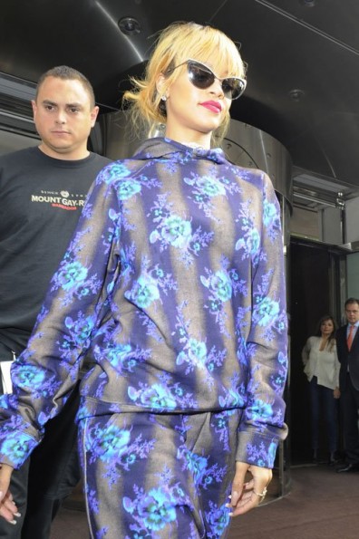 RIhanna-Christopher-Kane-FLoral-Pants-Suit-2013-The-Jasmine-Brand