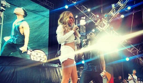 [Video] Miguel Brings Out Mariah Carey & Her Booty Shorts For Summer Jam Performance