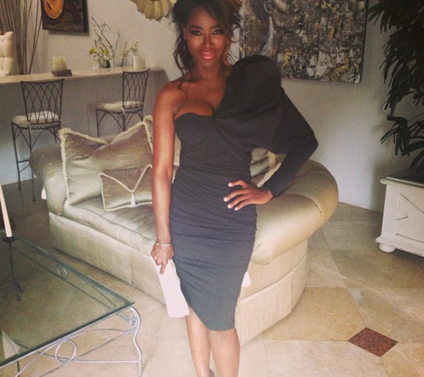 Quoting The Late Notorious B.I.G., RHOA's Kenya Moore Address Eviction ...