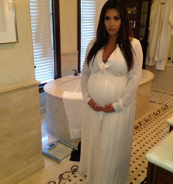 Kim Kardashian Says Photogs Have Gotten Out of Control, ‘They’re Threatening My Unborn Child!’