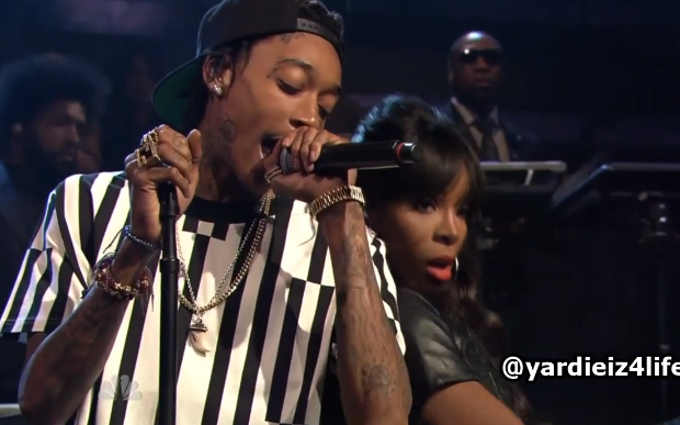 [VIDEO] Kelly Rowland Brings Wiz Khalifa Out for ‘Gone’ Performance On Jimmy Fallon Live