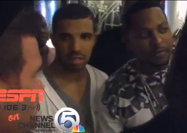 [VIDEO] Ouch! Drake Gets Denied Access to Miami Heat Locker Room After Game + Spike Lee, Warren Buffet Leave A Congratulatory Message for Lebron James