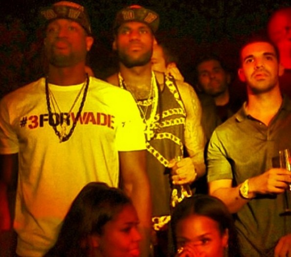 drake-lebron james-dwade-afterparty-miami heat championship 2013-the jasmine brand