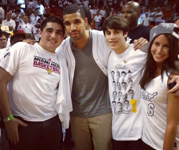 drake-miami heat championship game 2013-the jasmine brand