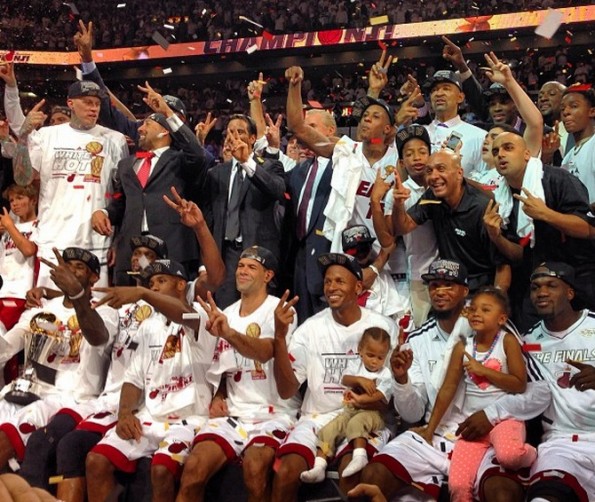 miami heat team photo-championship 2013-the jasmine brand