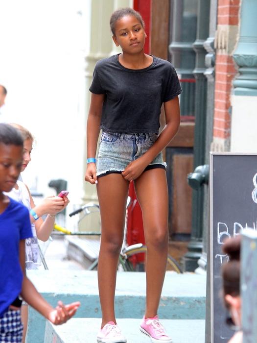 sasha obama-short shorts-soho the jasmine brand