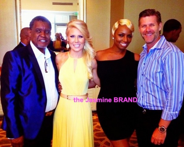 slade-gretchen-greg-nene leakes-post wedding day brunch-i dream of nene 2013-the jasmine brand