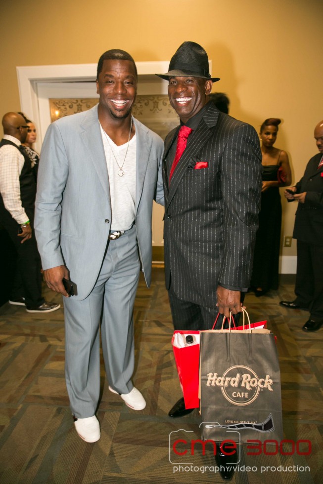 Kordell Stewart-DEION SANDERS Prime Time Black and Red GALA-the jasmine brand