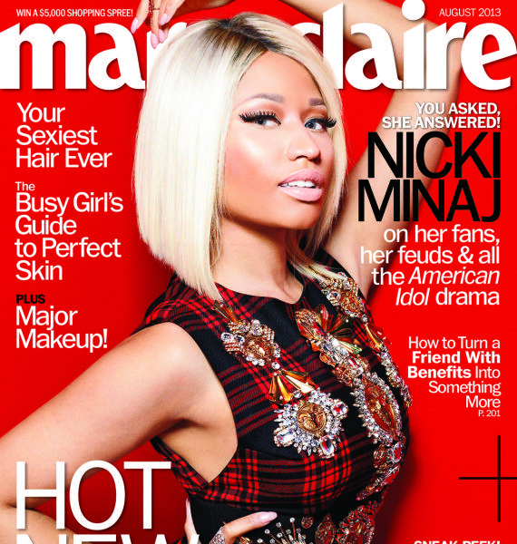 Nicki Minaj Covers Marie Claire: Talks Leaving Rap for the Big Screen + Explains Why Women Should Stop Chasing Men in Relationships
