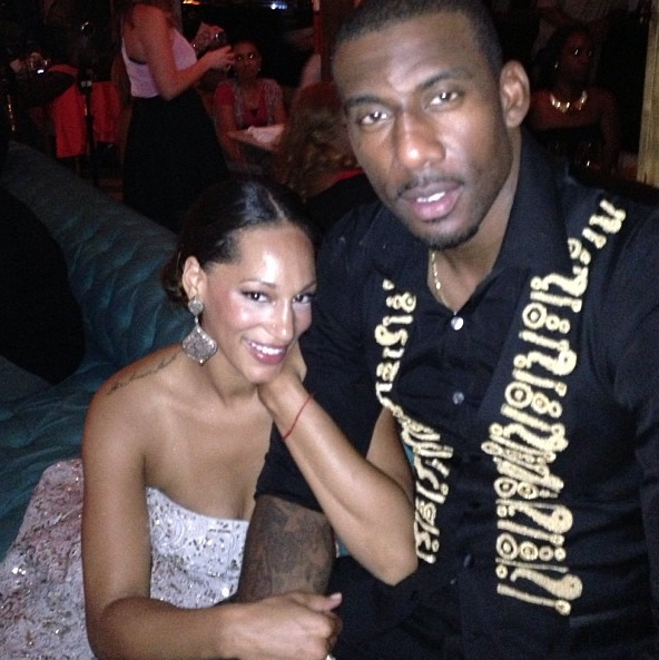 Alexis Welch & Amar'e Stoudemire Most Stylish Couple at Paris Fashion Week  - Amar'e Stoudemire