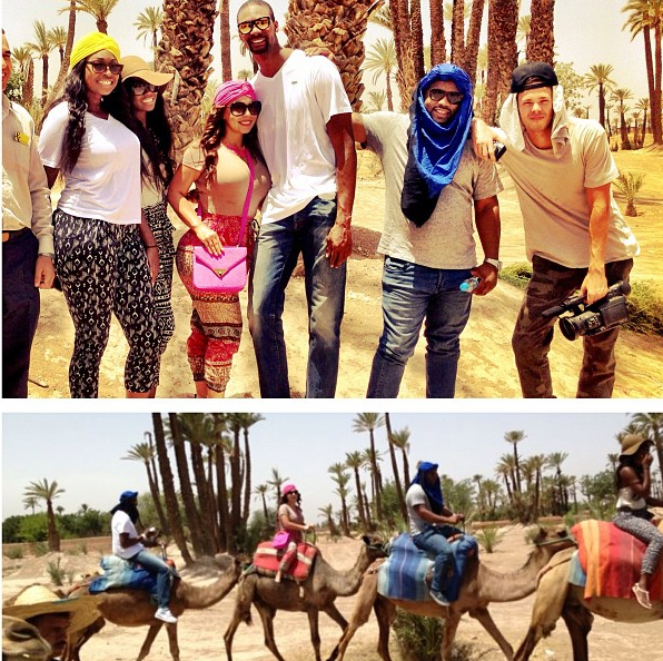 Photos] NBA Baller Christopher Bosh & Wife Adrienne Travel to Morocco -  theJasmineBRAND