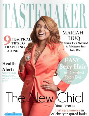[Photos] ‘Married 2 Medicine’s’ Mariah Huq Covers Tastemaker Magazine