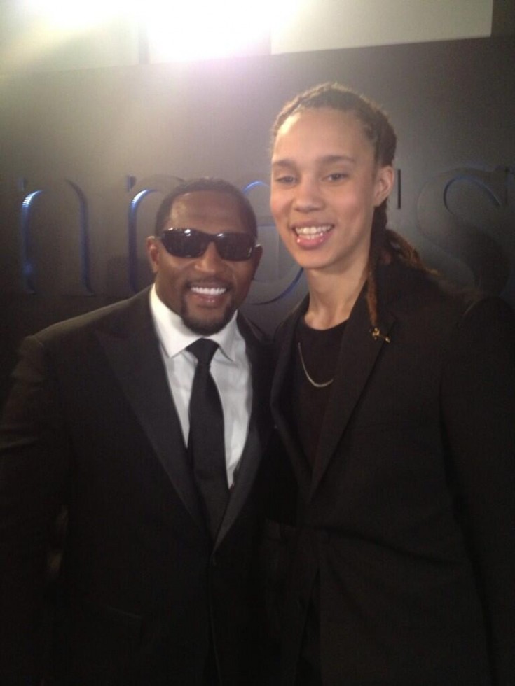 ray lewis-brittney griner-espys 2013-the jasmine brand