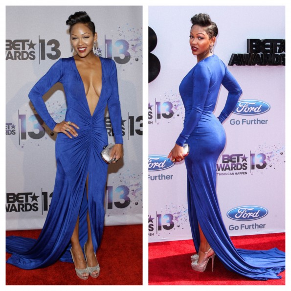 twitter-instagram-reacts to meagan goods dress-bet awards 2013-the jasmine brand