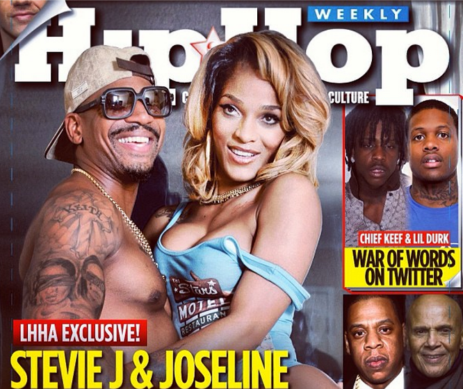 Stevie J & Joseline Land 1st Magazine Cover As Married Couple