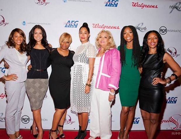 Hollywood Meets Holiness At Merge Summit: Brandy, Tracee Ellis Ross & Michelle Williams Spotted