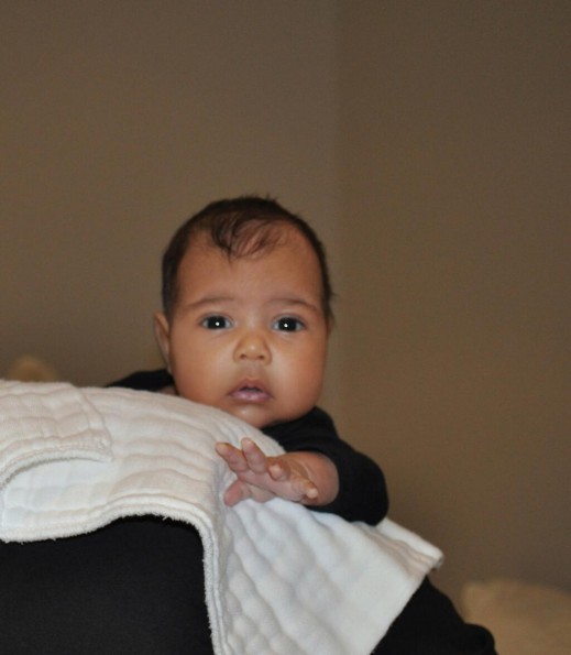 kanye west-kim kardashian baby-northwest-the jasmine brand