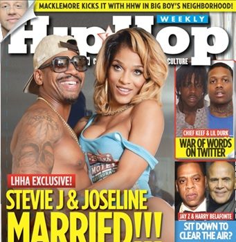 Stevie J & Joseline Land 1st Magazine Cover As Married Couple, Couple Explains Why They Opted for ‘Justice of the Peace’